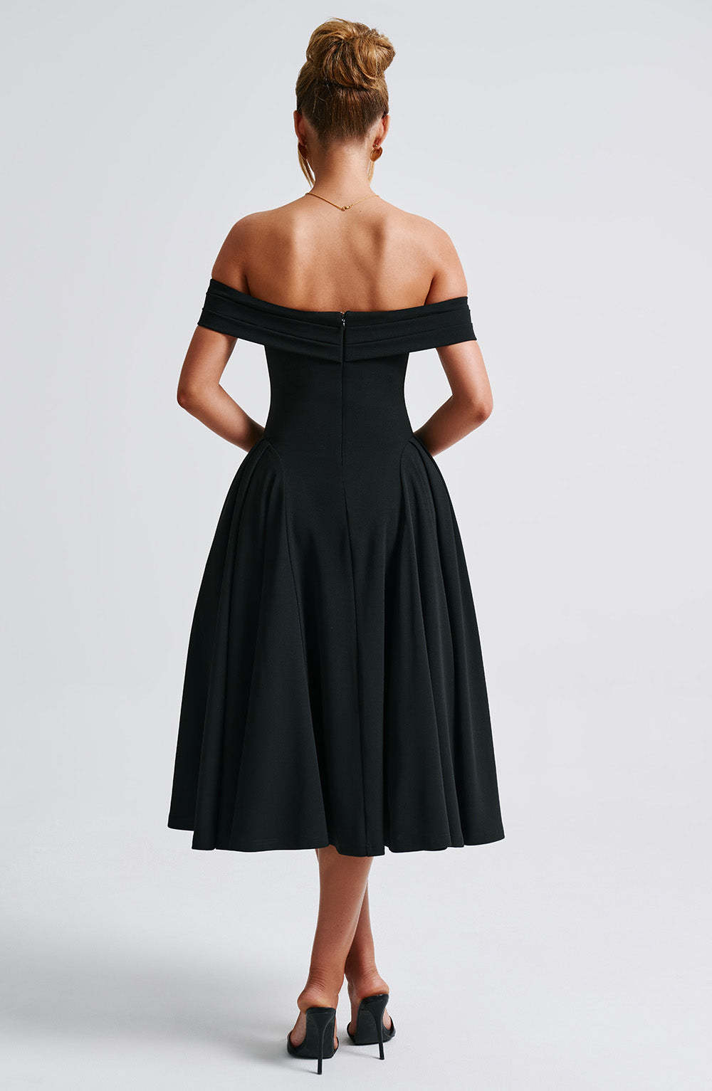 Miranda Midi Dress - Black-My Top Dress.All Rights Reserved