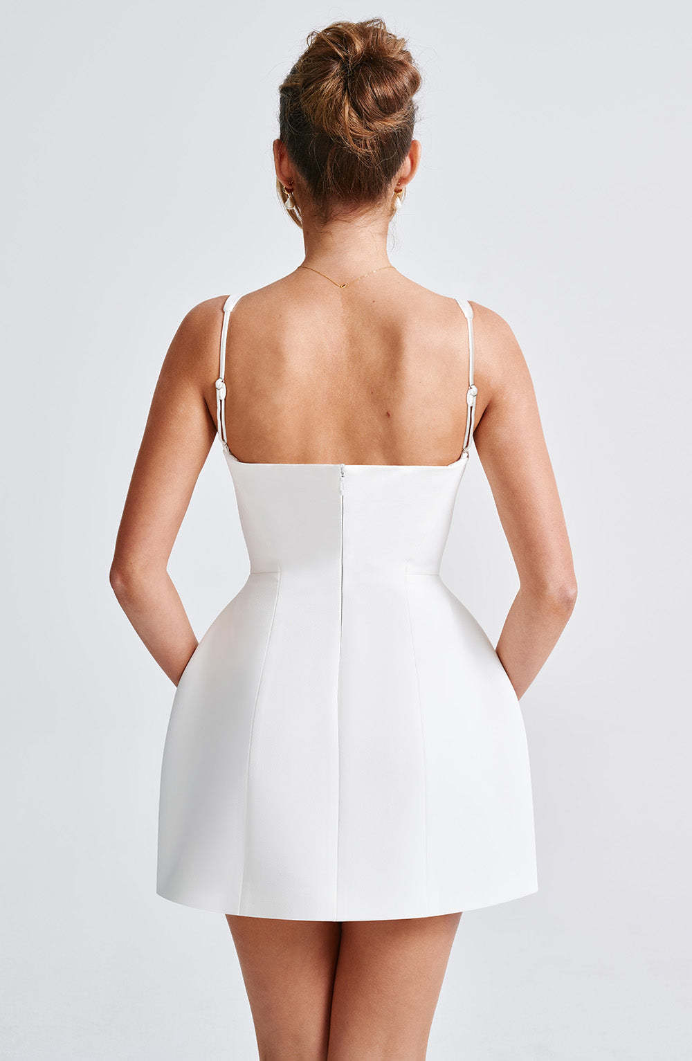 Claretta Mini Dress Ivory-My Top Dress.All Rights Reserved