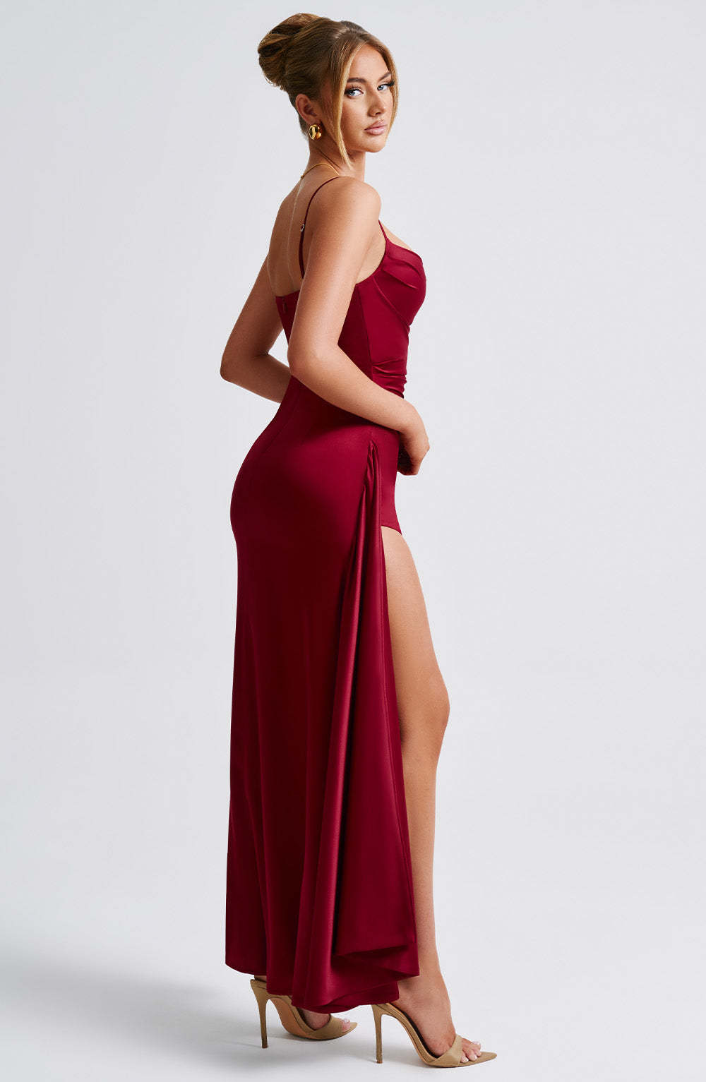 Winona Maxi Dress - Burgundy-My Top Dress.All Rights Reserved
