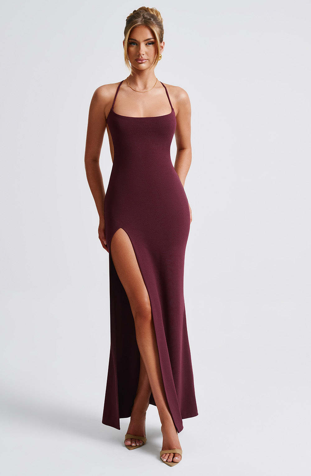 Beatrix Maxi Dress - Cherry Lacquer-My Top Dress.All Rights Reserved
