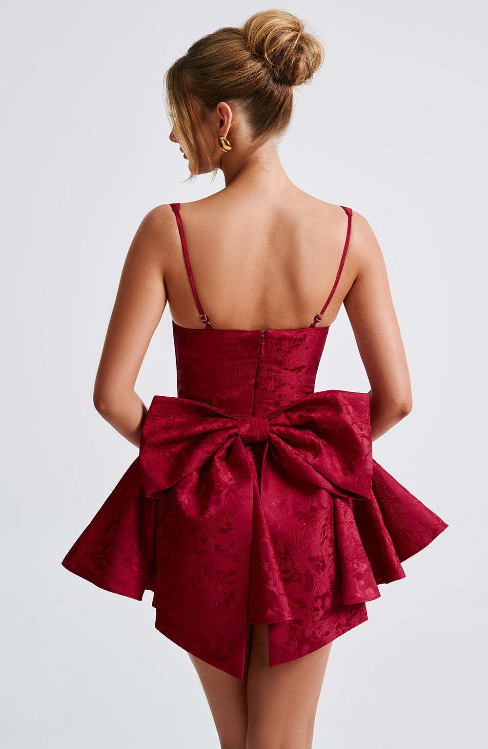Emelie Playsuit - Red-My Top Dress.All Rights Reserved
