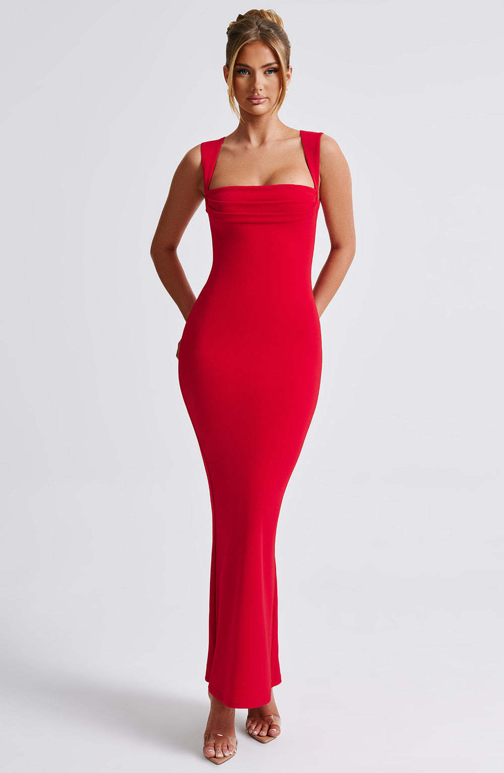 Helena Maxi Dress - Red-My Top Dress.All Rights Reserved