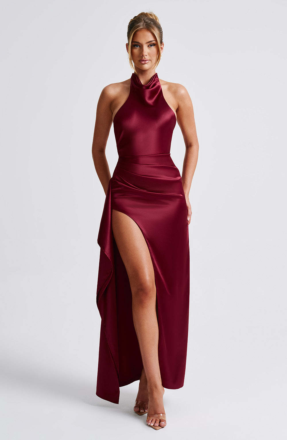 Colette Maxi Dress - Burgundy-My Top Dress.All Rights Reserved