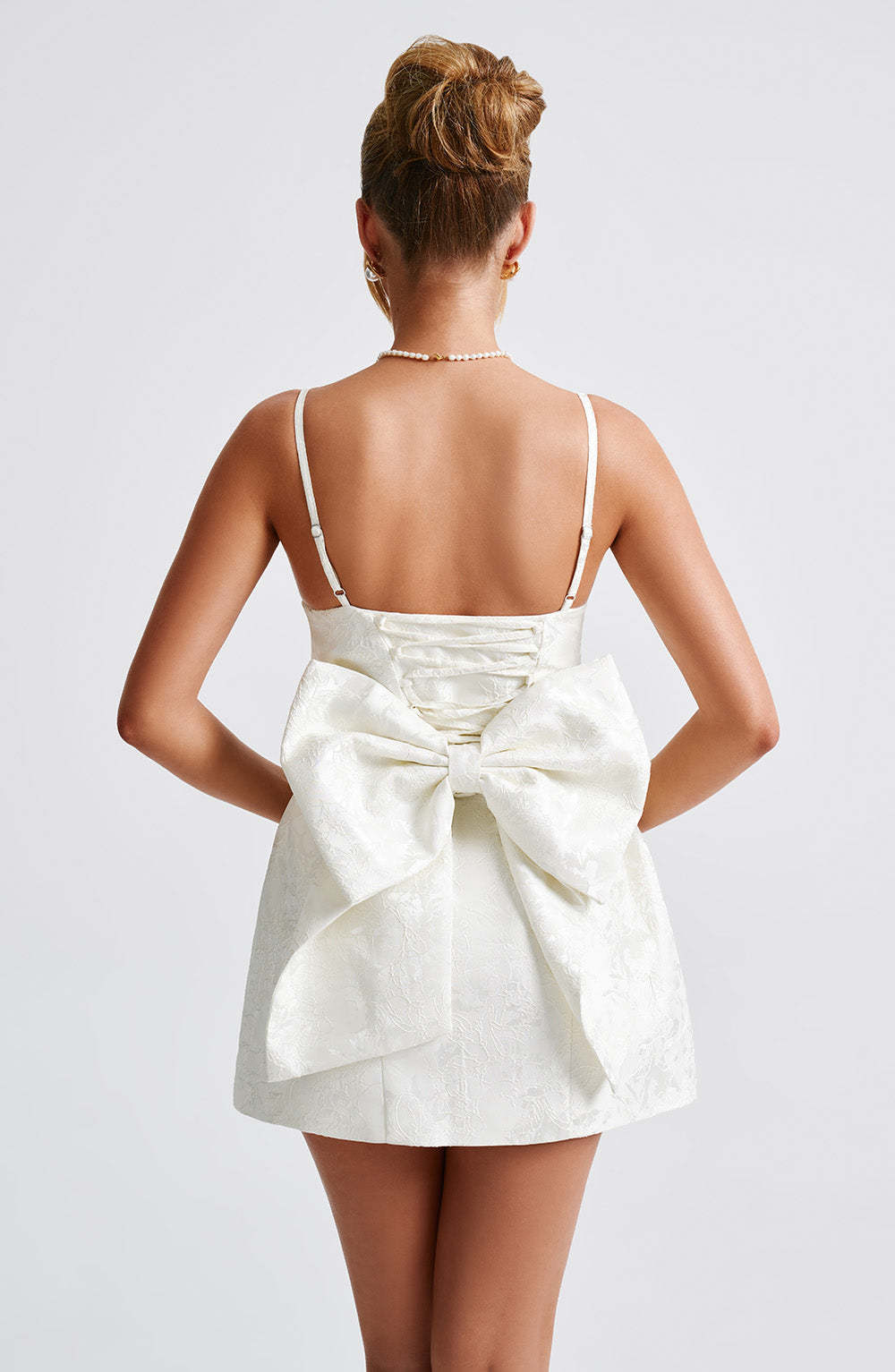 Zoella Mini Dress - Ivory-My Top Dress.All Rights Reserved