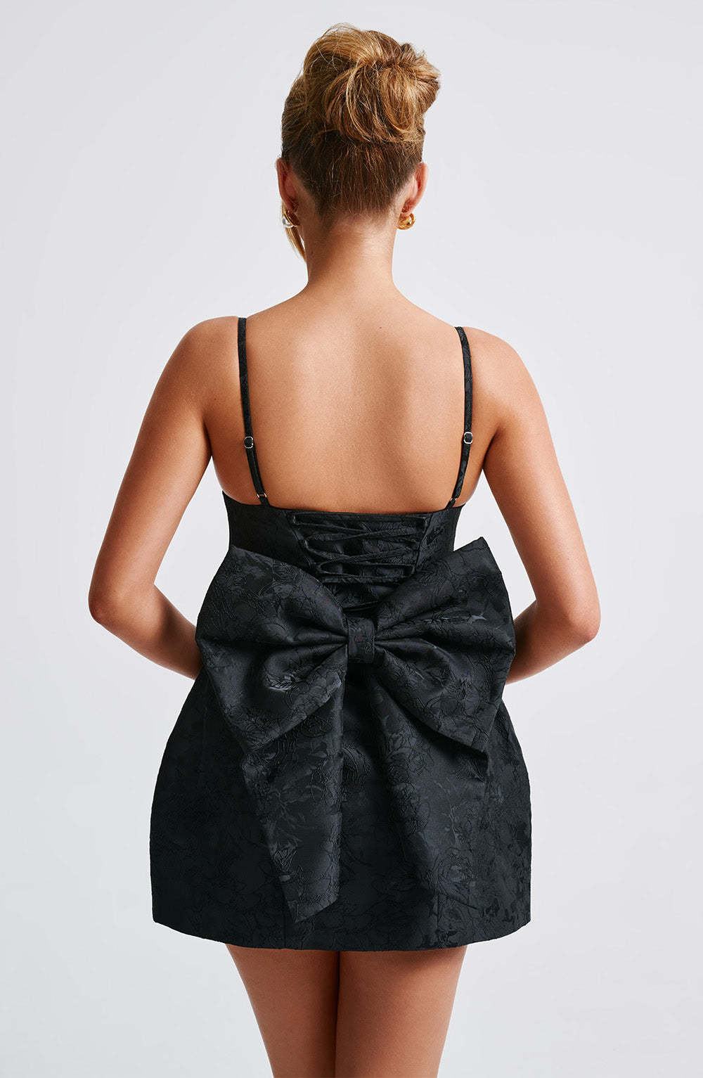 Zoella Mini Dress - Black-My Top Dress.All Rights Reserved