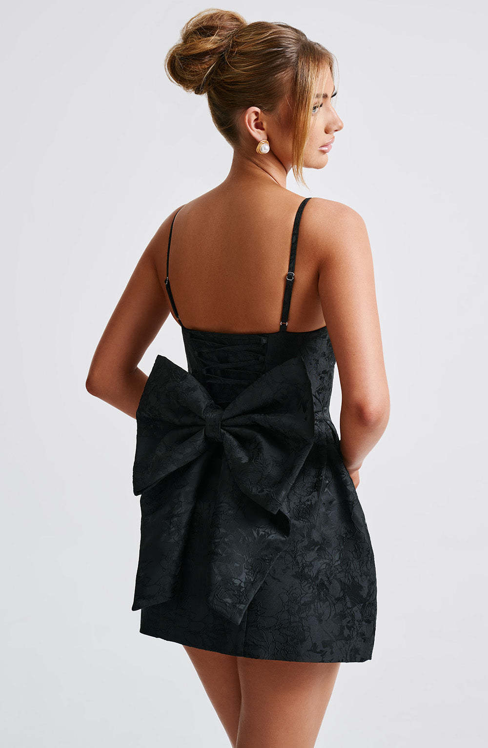 Zoella Mini Dress - Black-My Top Dress.All Rights Reserved