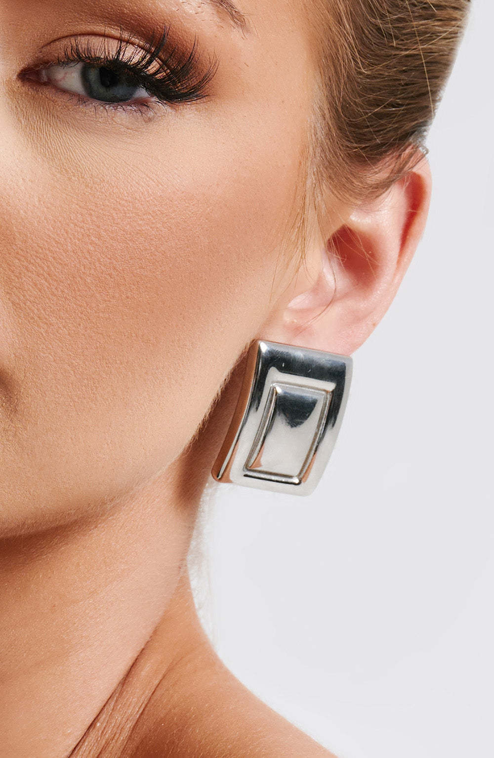 London Earrings - Silver-My Top Dress.All Rights Reserved