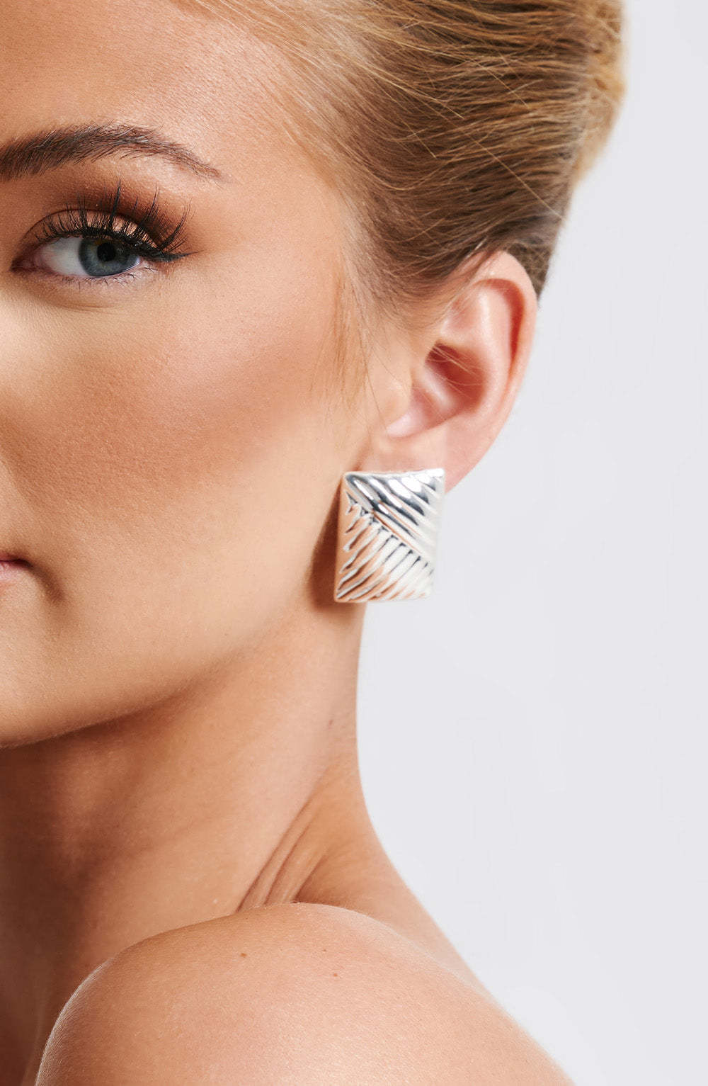 Bronte Earrings - Silver-My Top Dress.All Rights Reserved