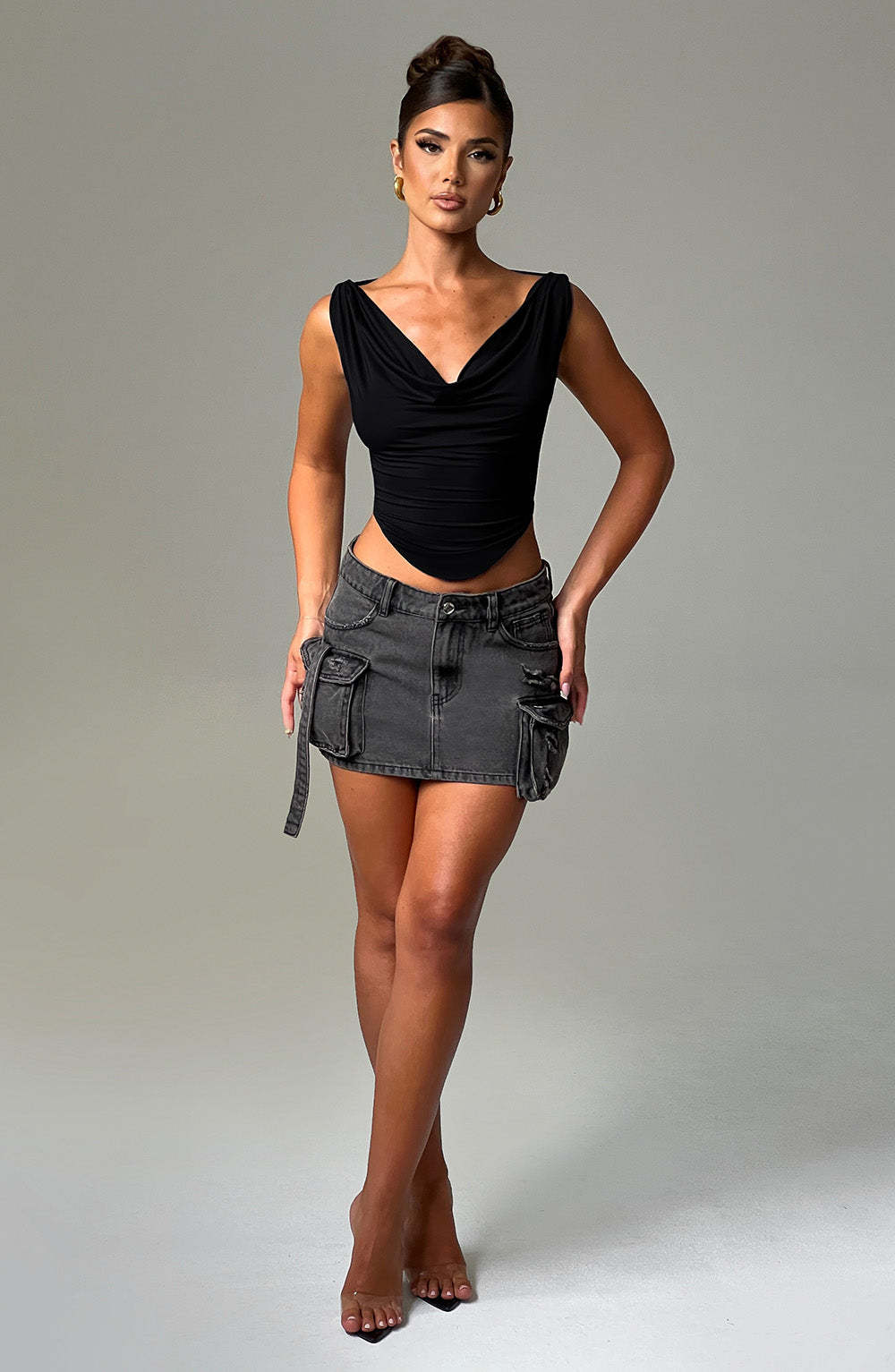 Franziska Top - Black-My Top Dress.All Rights Reserved