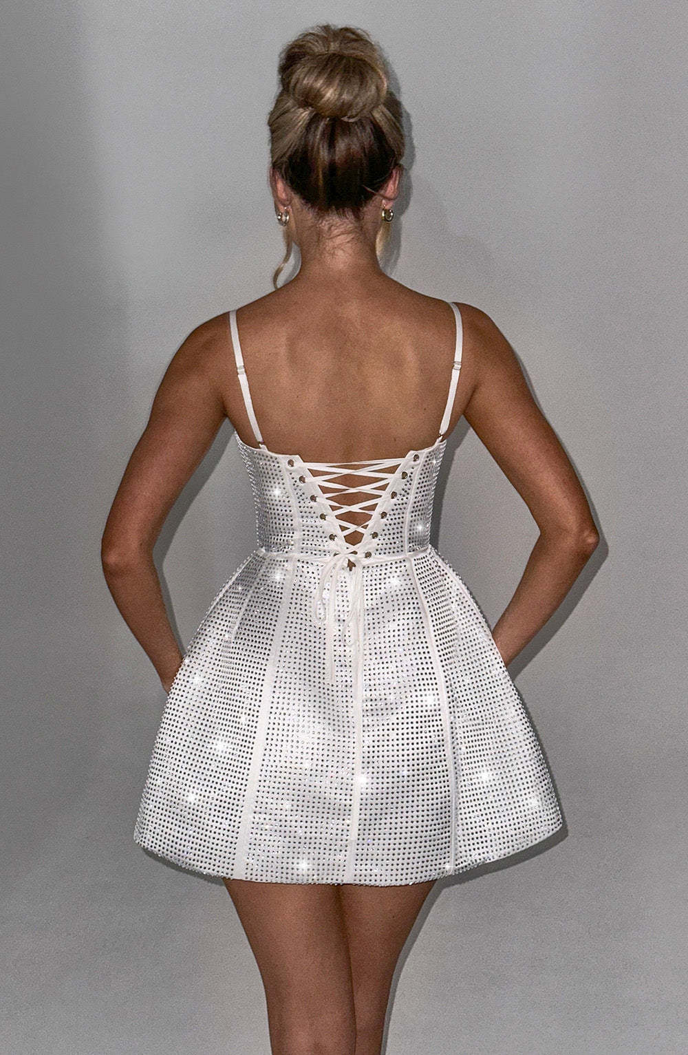 Emma Mini Dress - Ivory-My Top Dress.All Rights Reserved