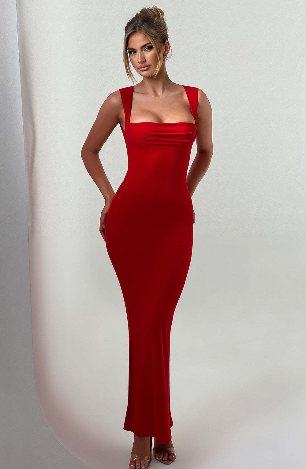 Helena Maxi Dress - Red-My Top Dress.All Rights Reserved