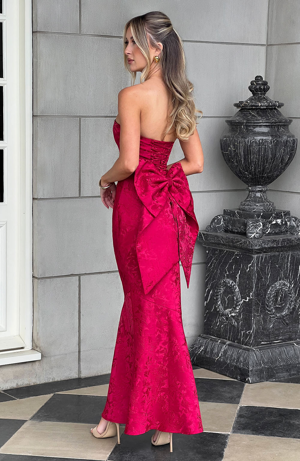 Felicity Maxi Dress - Red-My Top Dress.All Rights Reserved