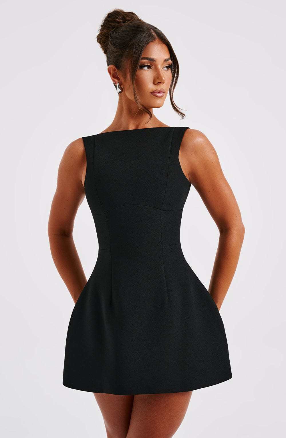 Alana Mini Dress - Black-My Top Dress.All Rights Reserved