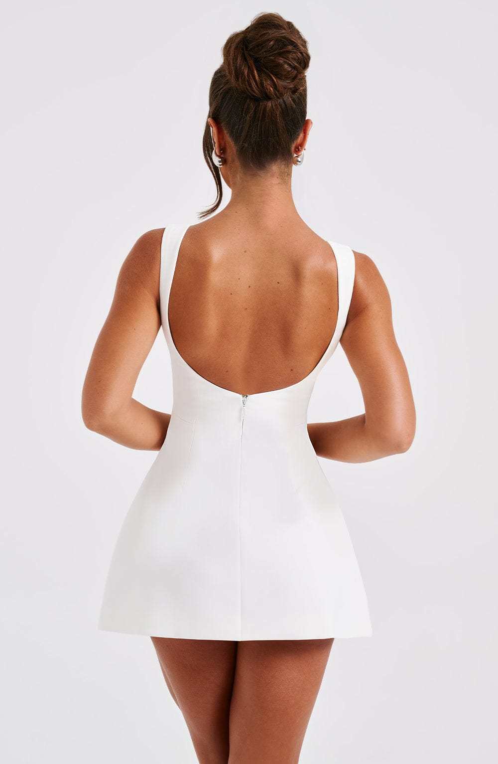 Alana Mini Dress - Ivory-My Top Dress.All Rights Reserved