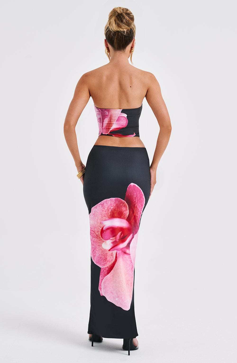 Allegra Top - Black Floral Print-My Top Dress.All Rights Reserved