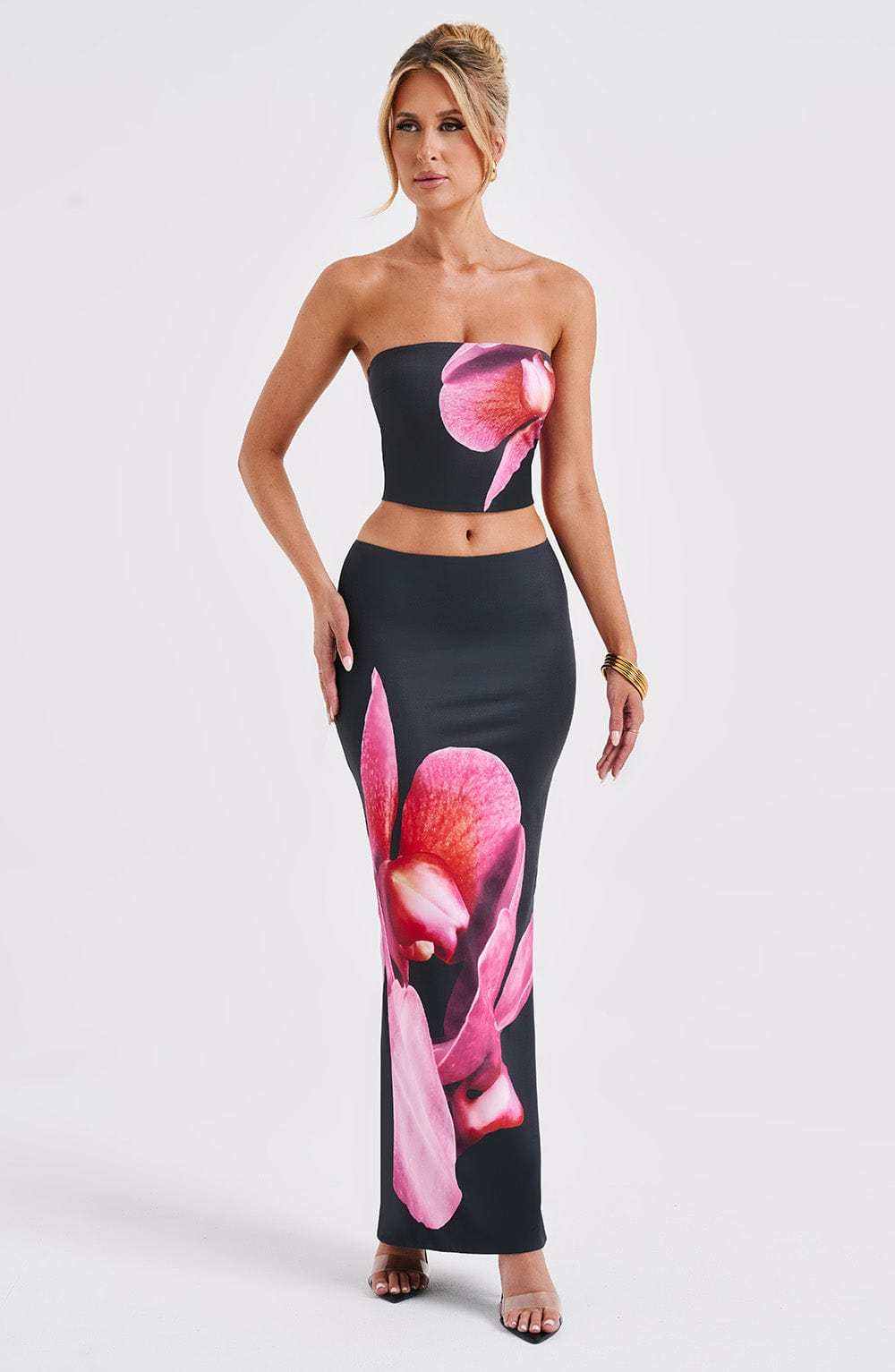 Allegra Top - Black Floral Print-My Top Dress.All Rights Reserved