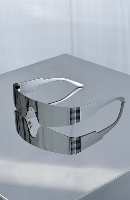Amika Sunglasses - Silver-My Top Dress.All Rights Reserved