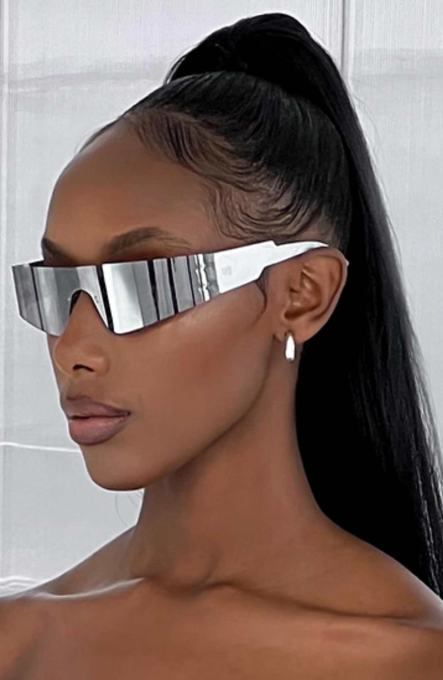 Amika Sunglasses - Silver-My Top Dress.All Rights Reserved