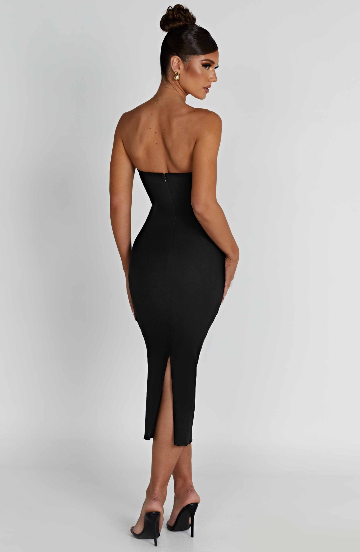Amore Midi Dress - Black-My Top Dress.All Rights Reserved