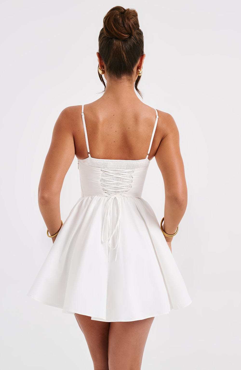 Analeigh Mini Dress - Ivory-My Top Dress.All Rights Reserved