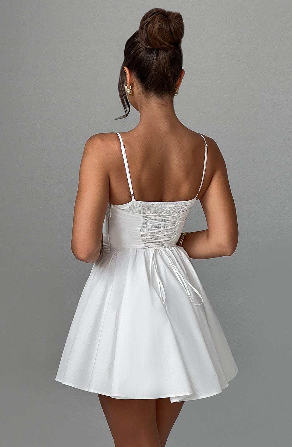 Analeigh Mini Dress - Ivory-My Top Dress.All Rights Reserved