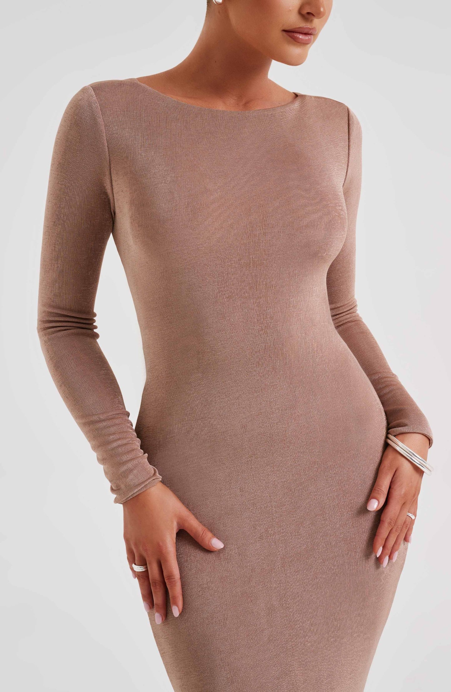 Anastassia Maxi Dress - Chocolate-My Top Dress.All Rights Reserved