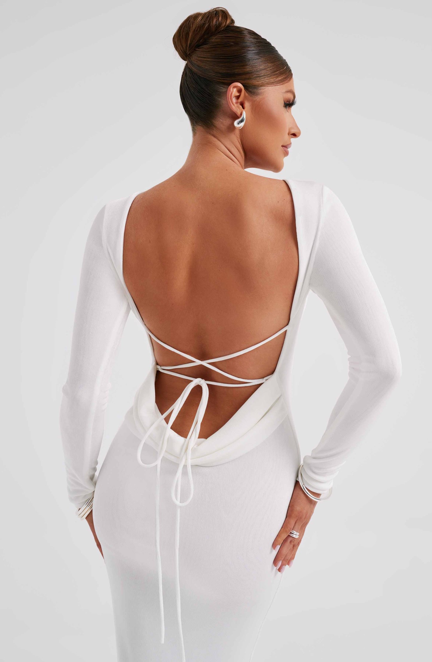 Anastassia Maxi Dress - Ivory-My Top Dress.All Rights Reserved