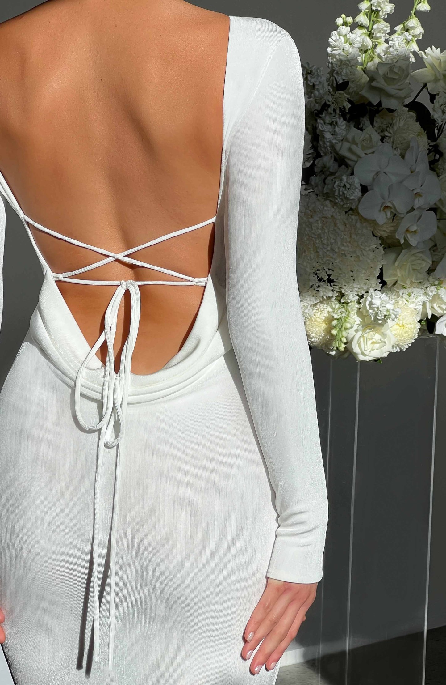 Anastassia Maxi Dress - Ivory-My Top Dress.All Rights Reserved
