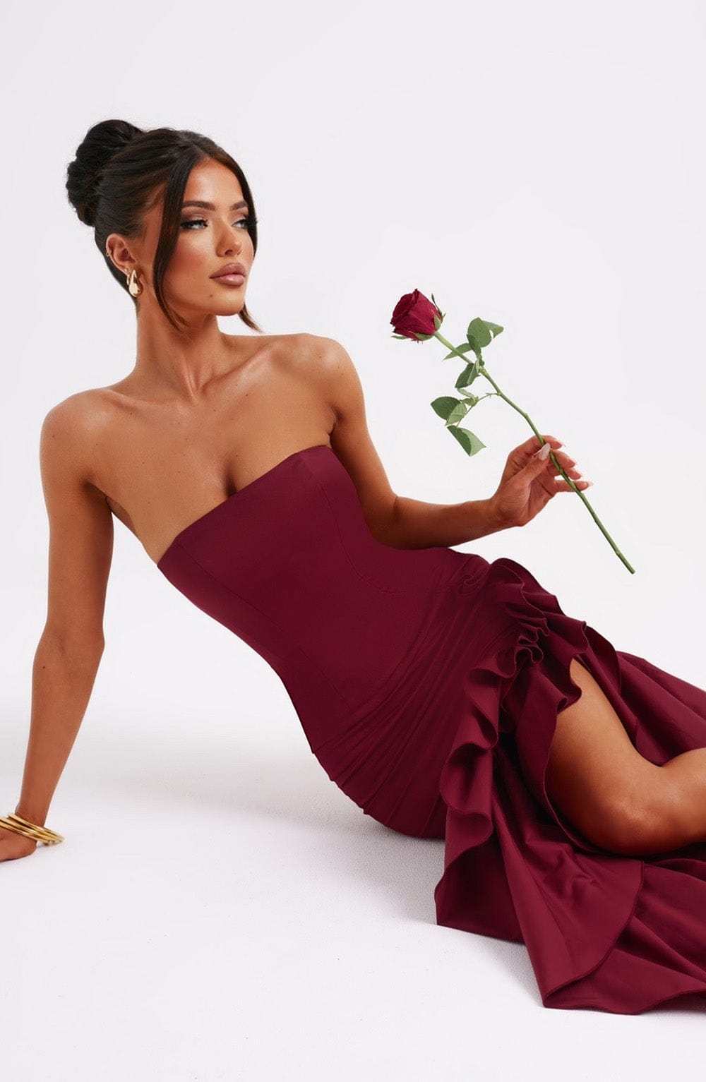 Angelina Maxi Dress - Burgundy-My Top Dress.All Rights Reserved