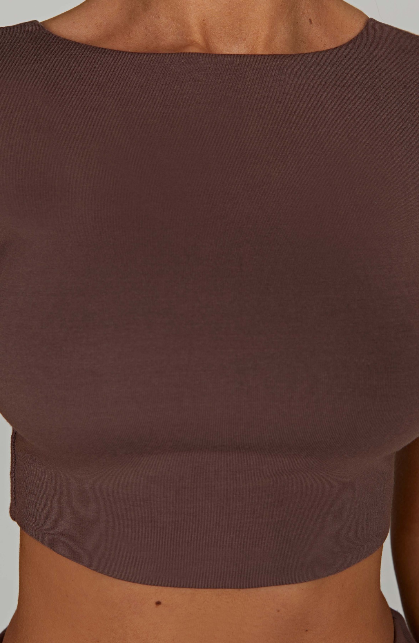 Anika Top - Chocolate-My Top Dress.All Rights Reserved