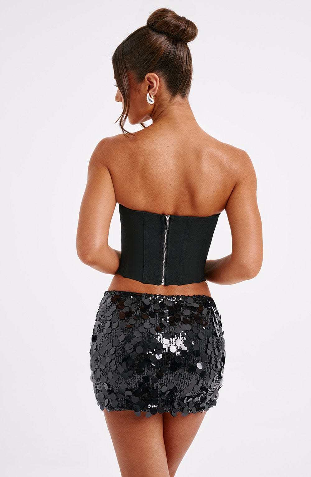 Anissa Mini Skirt - Black-My Top Dress.All Rights Reserved