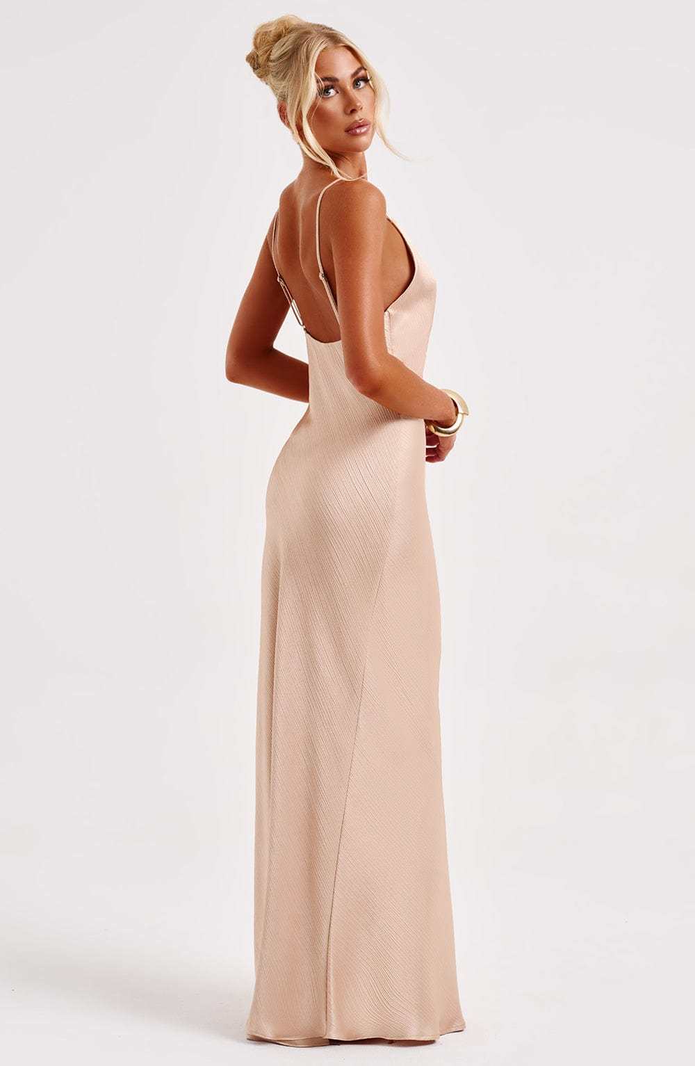 Anja Maxi Dress - Champagne-My Top Dress.All Rights Reserved