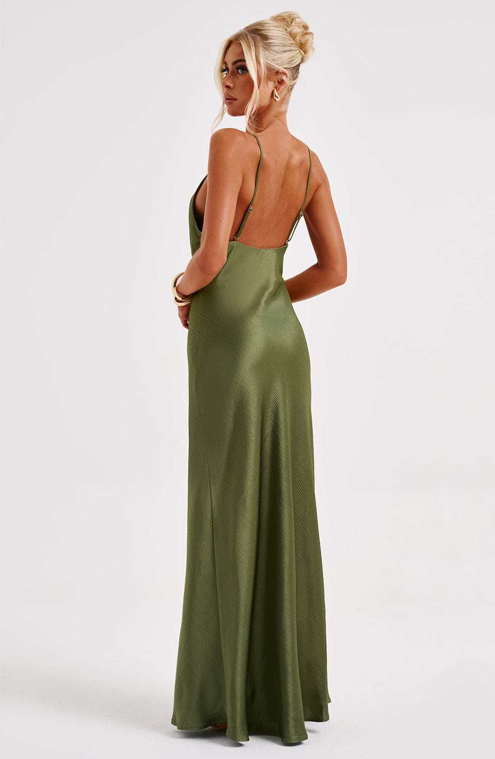 Anja Maxi Dress - Khaki-My Top Dress.All Rights Reserved