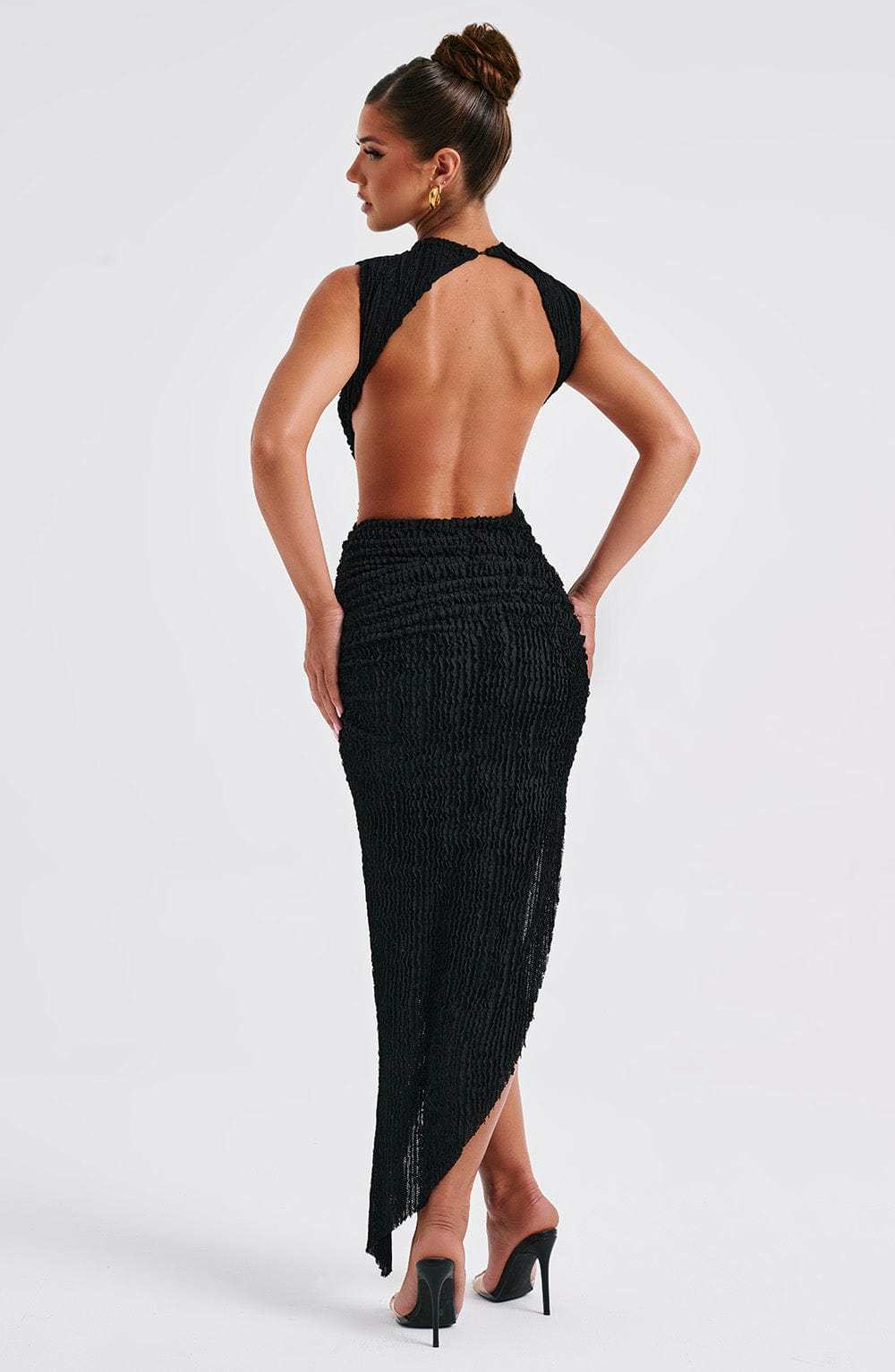 Aphrodite Midi Dress - Black-My Top Dress.All Rights Reserved