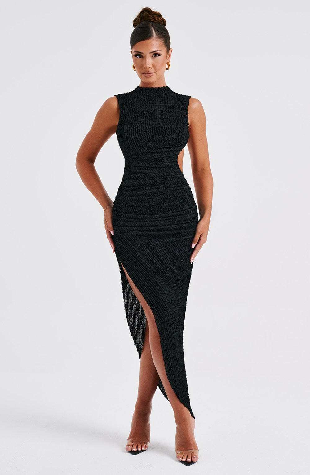 Aphrodite Midi Dress - Black-My Top Dress.All Rights Reserved