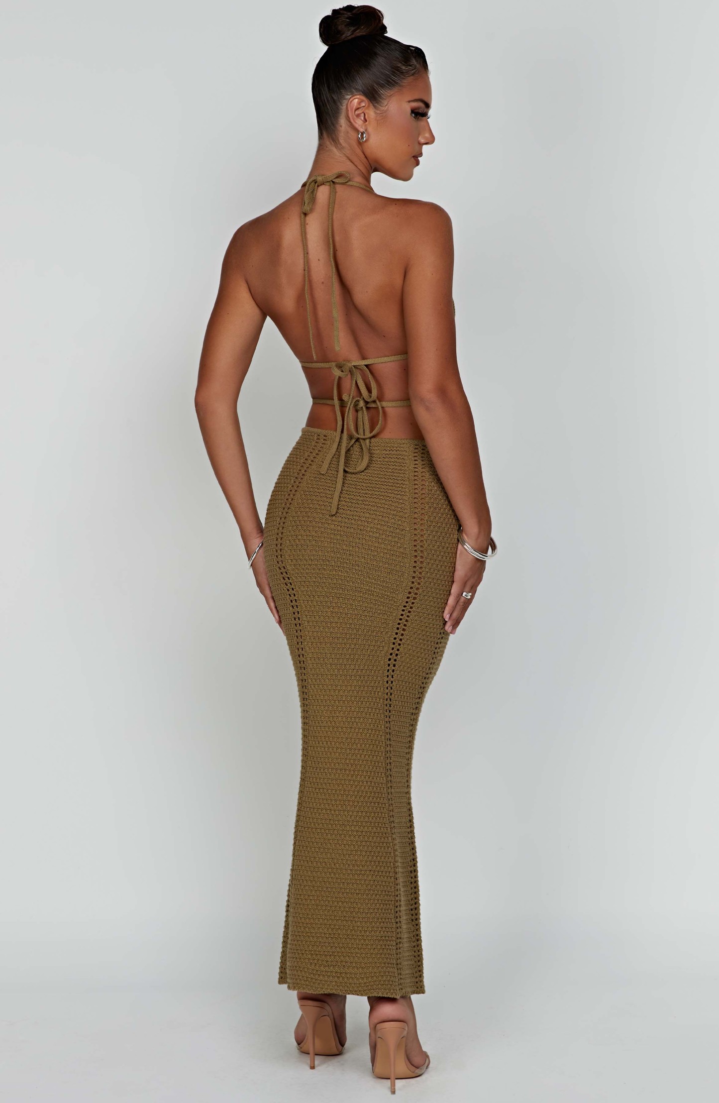 Arabella Maxi Dress - Khaki-My Top Dress.All Rights Reserved