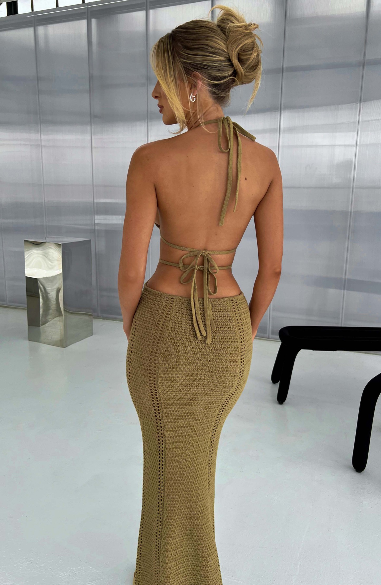 Arabella Maxi Dress - Khaki-My Top Dress.All Rights Reserved