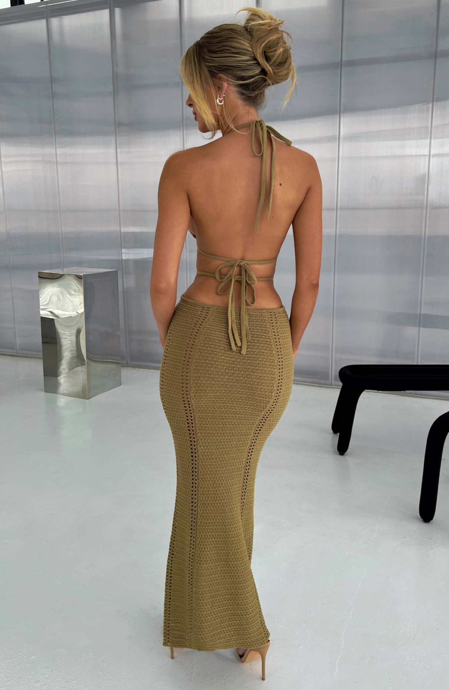 Arabella Maxi Dress - Khaki-My Top Dress.All Rights Reserved