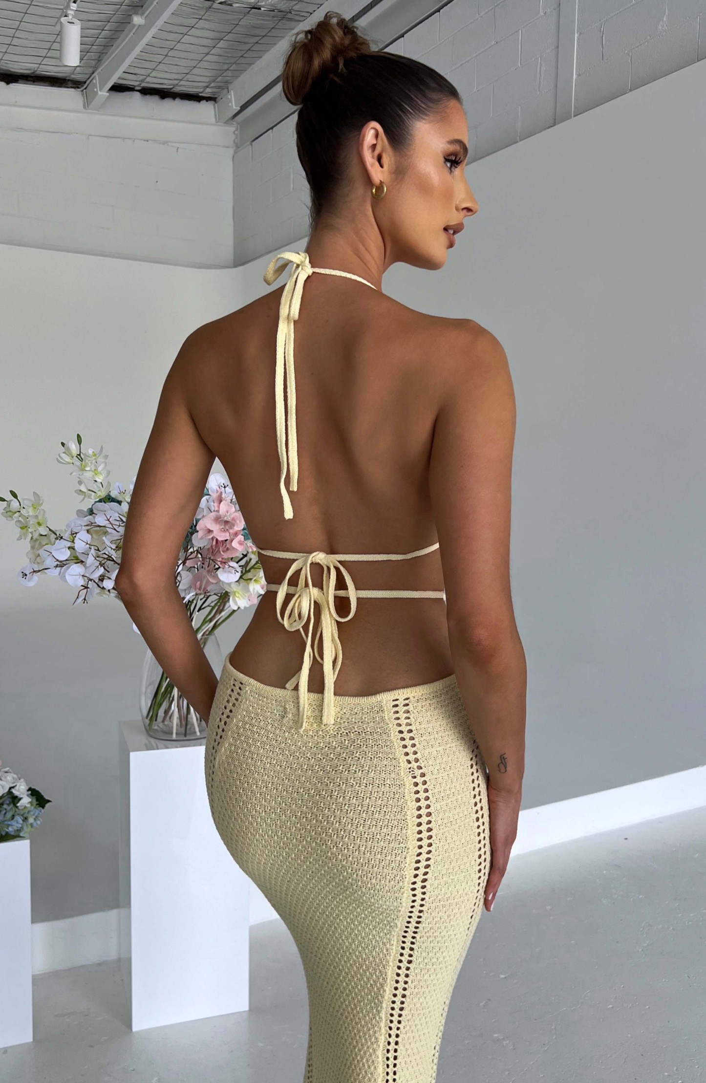 Arabella Maxi Dress - Lemon-My Top Dress.All Rights Reserved