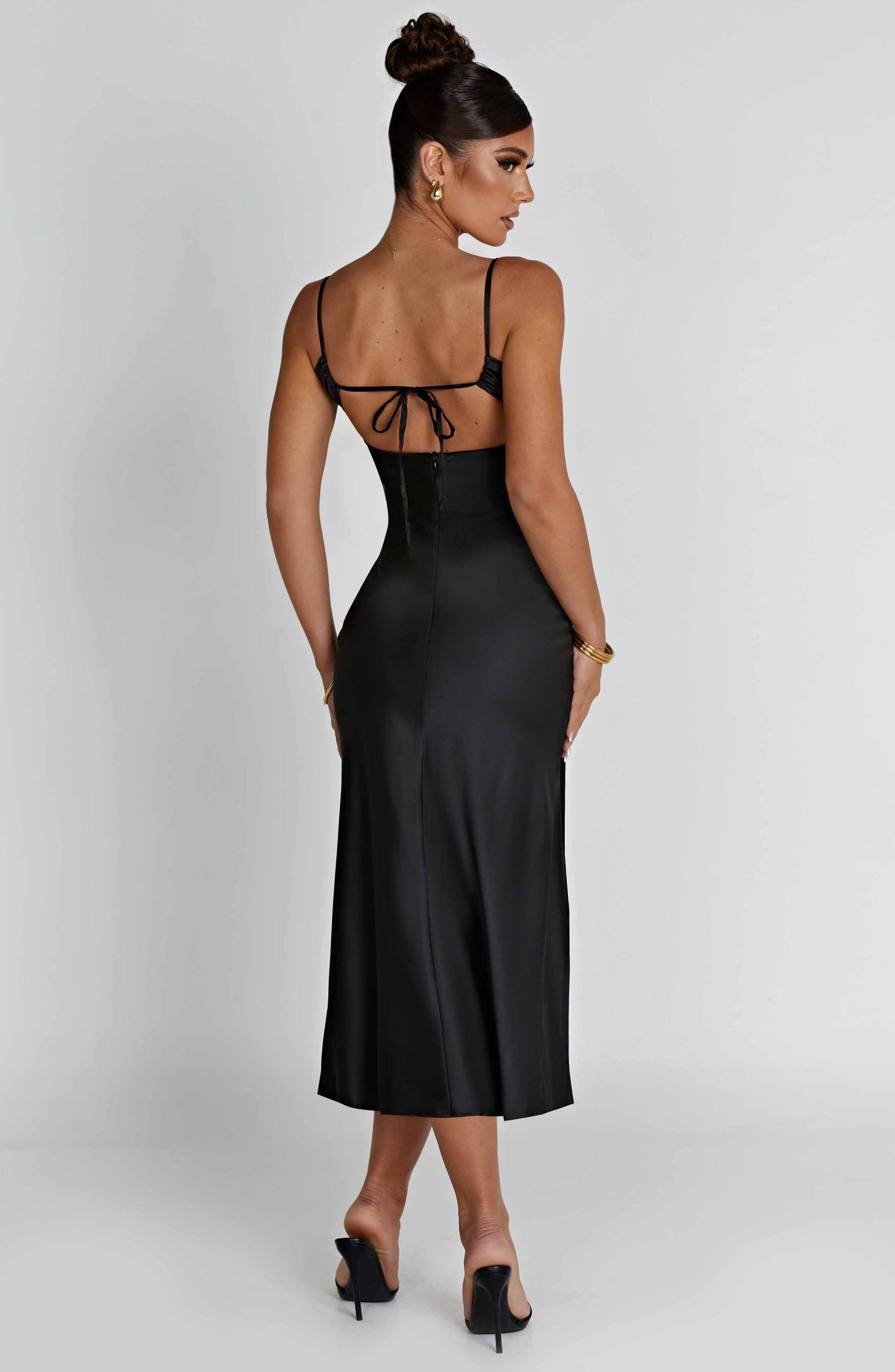 Ardelle Midi Dress - Black-My Top Dress.All Rights Reserved