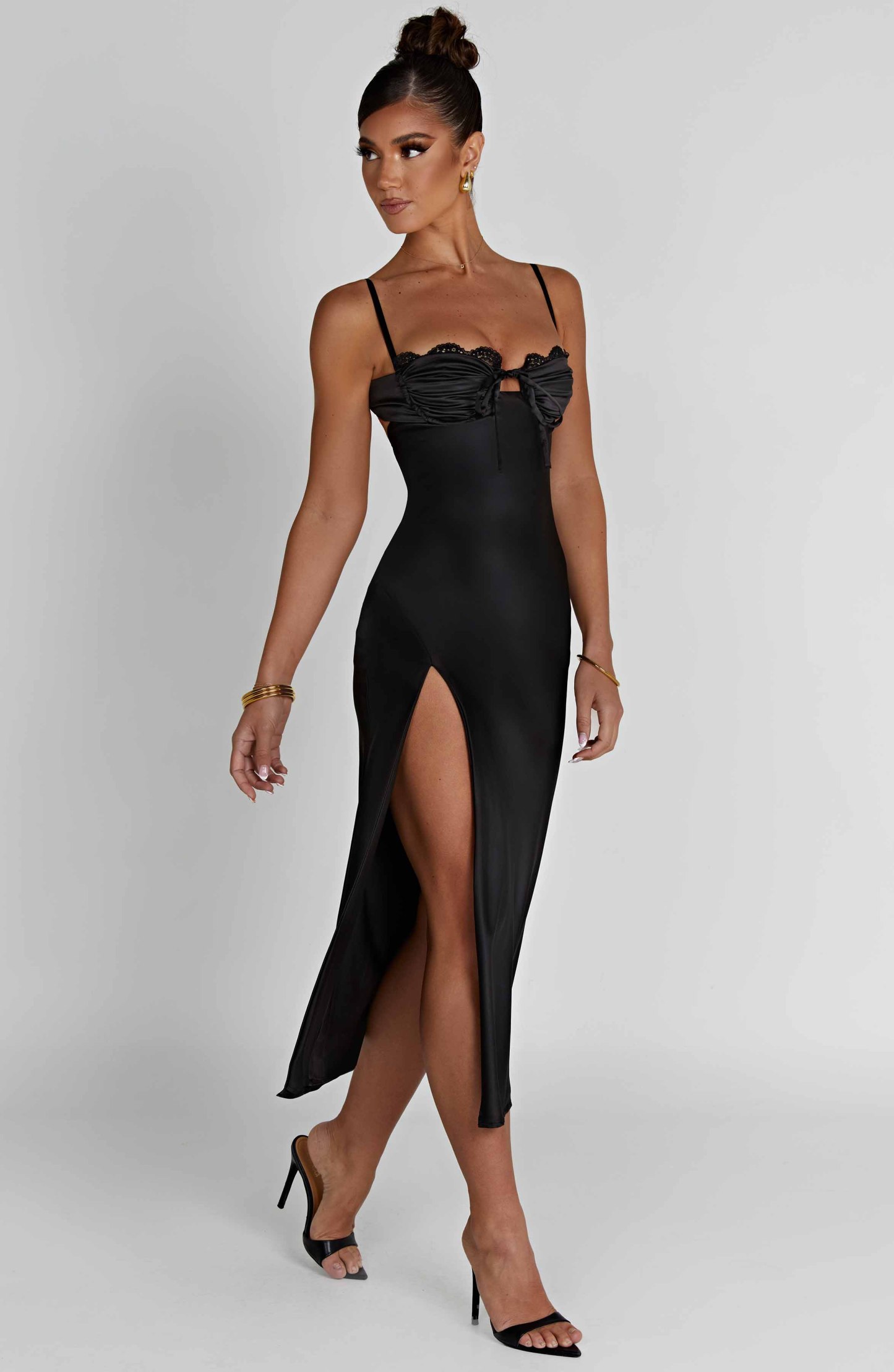 Ardelle Midi Dress - Black-My Top Dress.All Rights Reserved