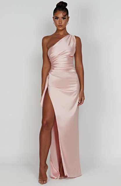 Ariel Maxi Dress - Blush-My Top Dress.All Rights Reserved