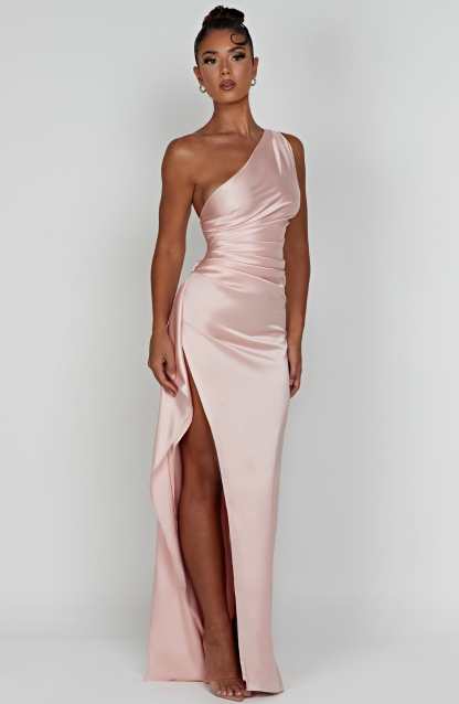 Ariel Maxi Dress - Blush-My Top Dress.All Rights Reserved