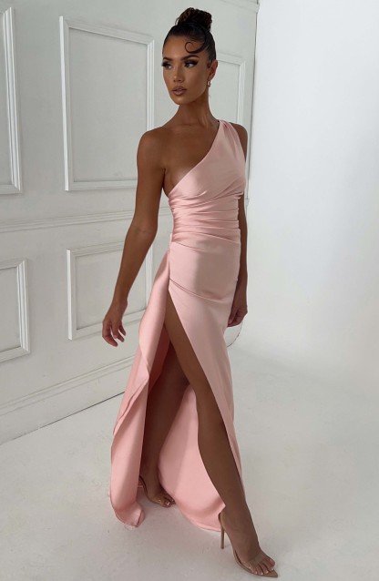 Ariel Maxi Dress - Blush-My Top Dress.All Rights Reserved
