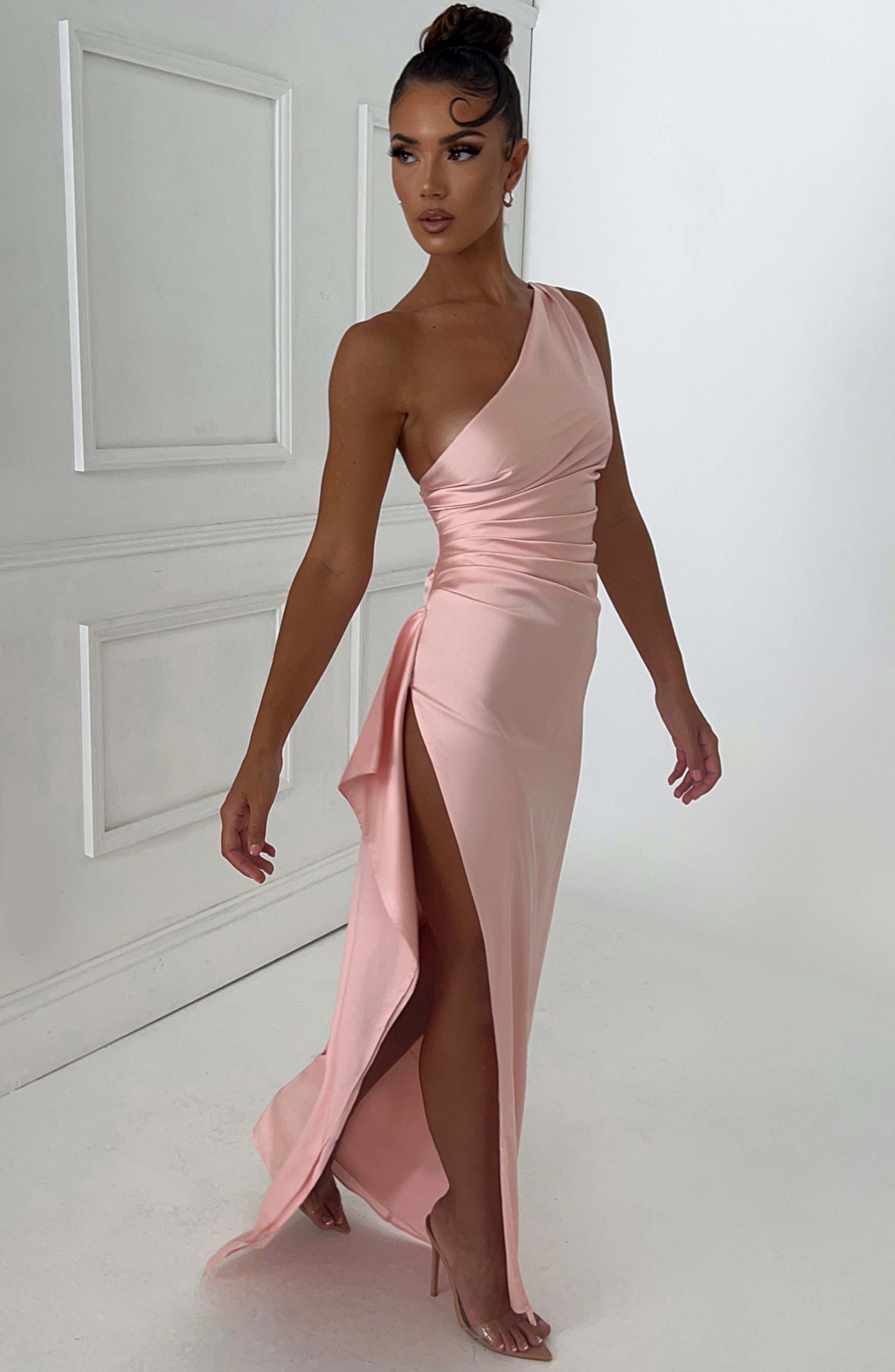 Ariel Maxi Dress - Blush-My Top Dress.All Rights Reserved