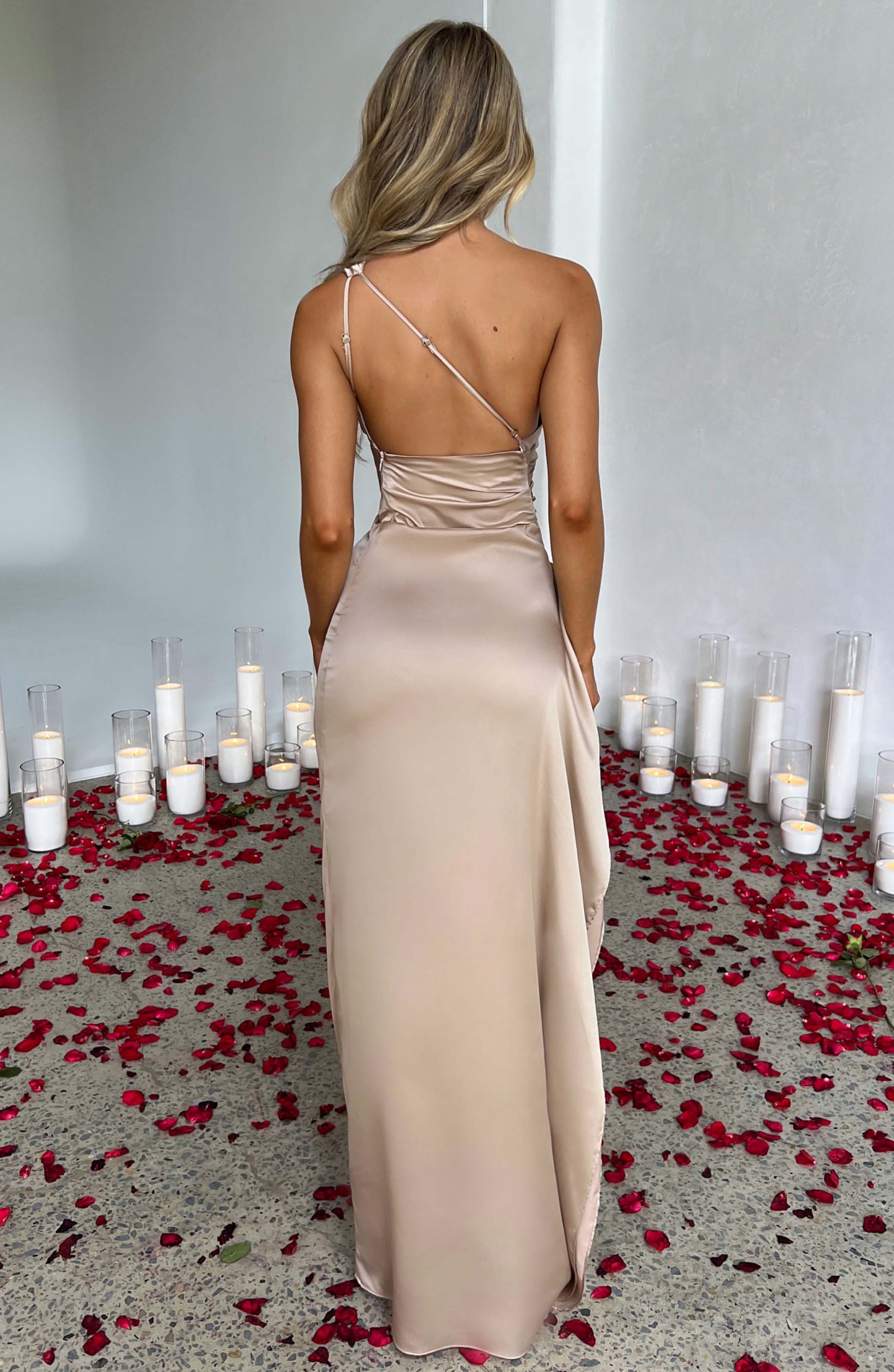 Ariel Maxi Dress - Champagne-My Top Dress.All Rights Reserved