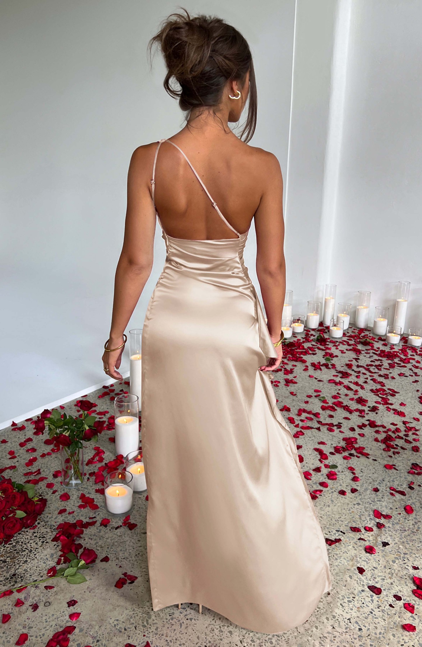 Ariel Maxi Dress - Champagne-My Top Dress.All Rights Reserved