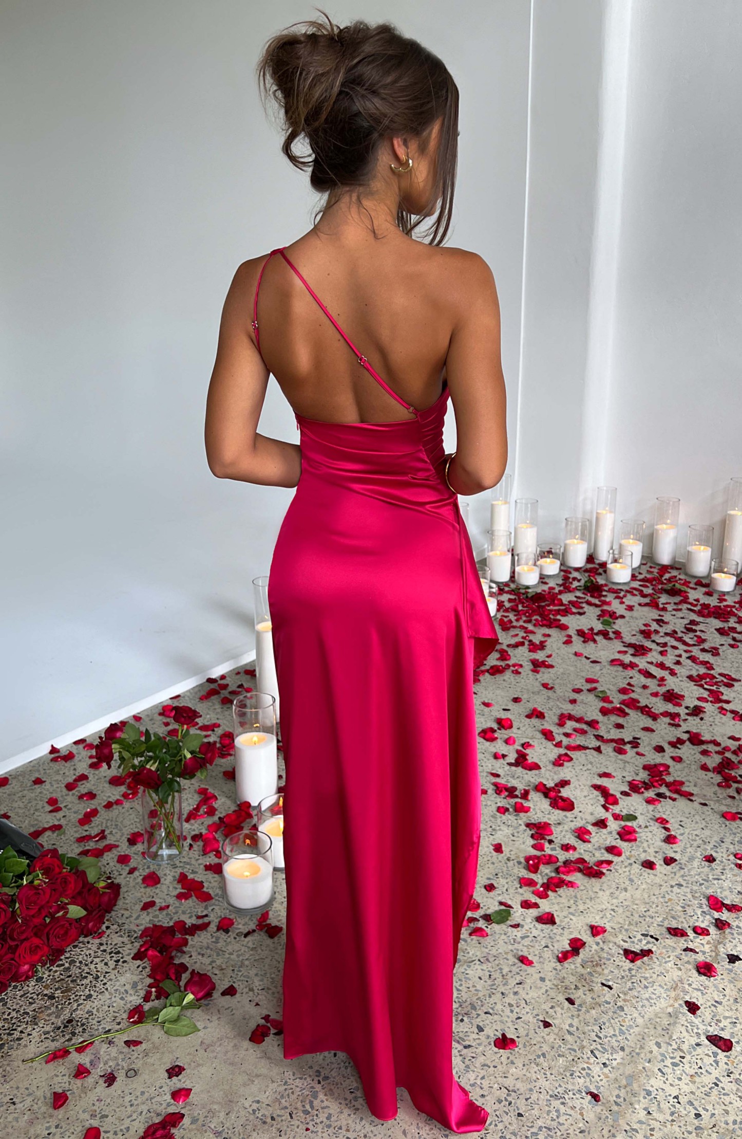 Ariel Maxi Dress - Red-My Top Dress.All Rights Reserved