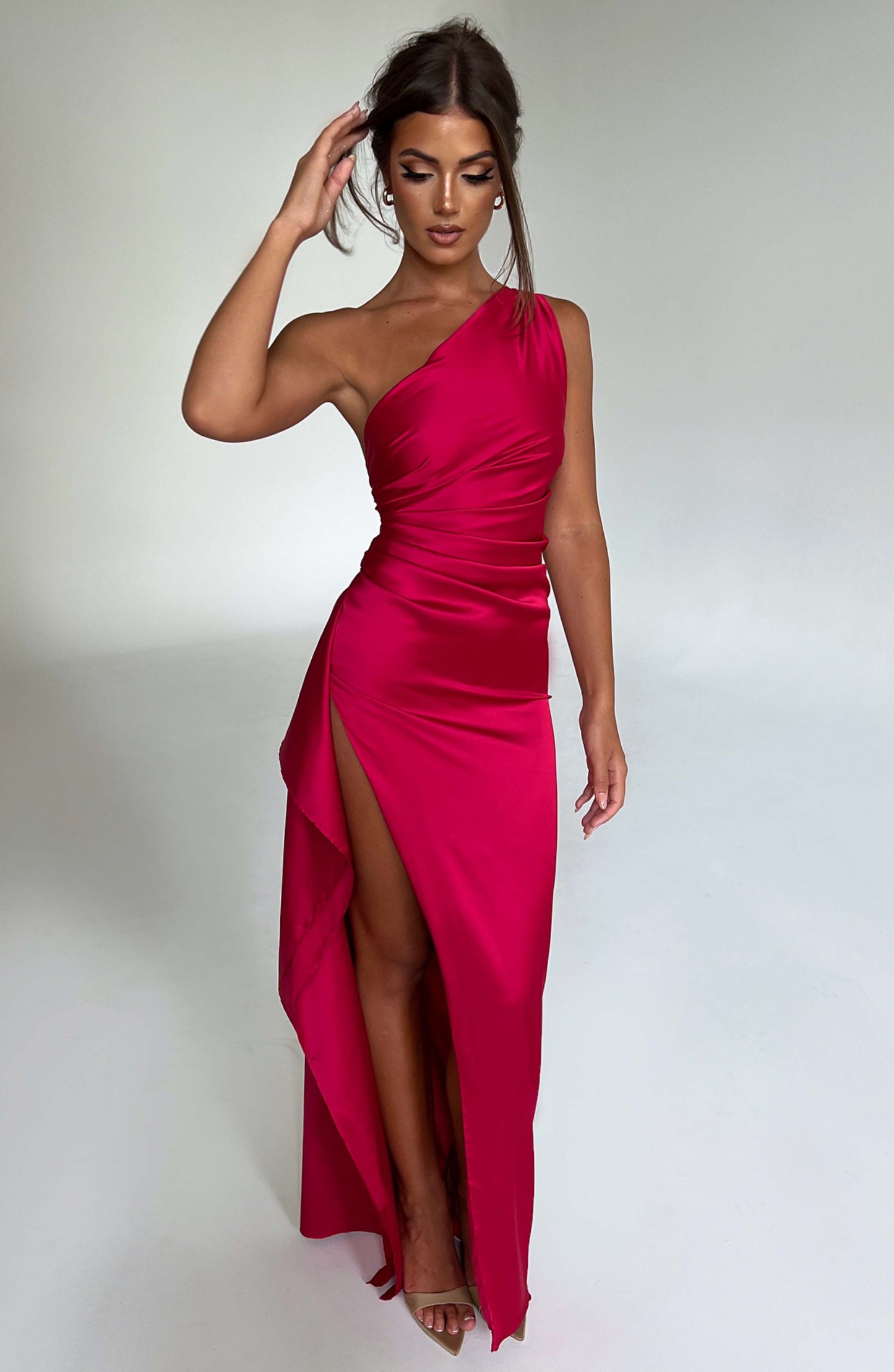 Ariel Maxi Dress - Red-My Top Dress.All Rights Reserved