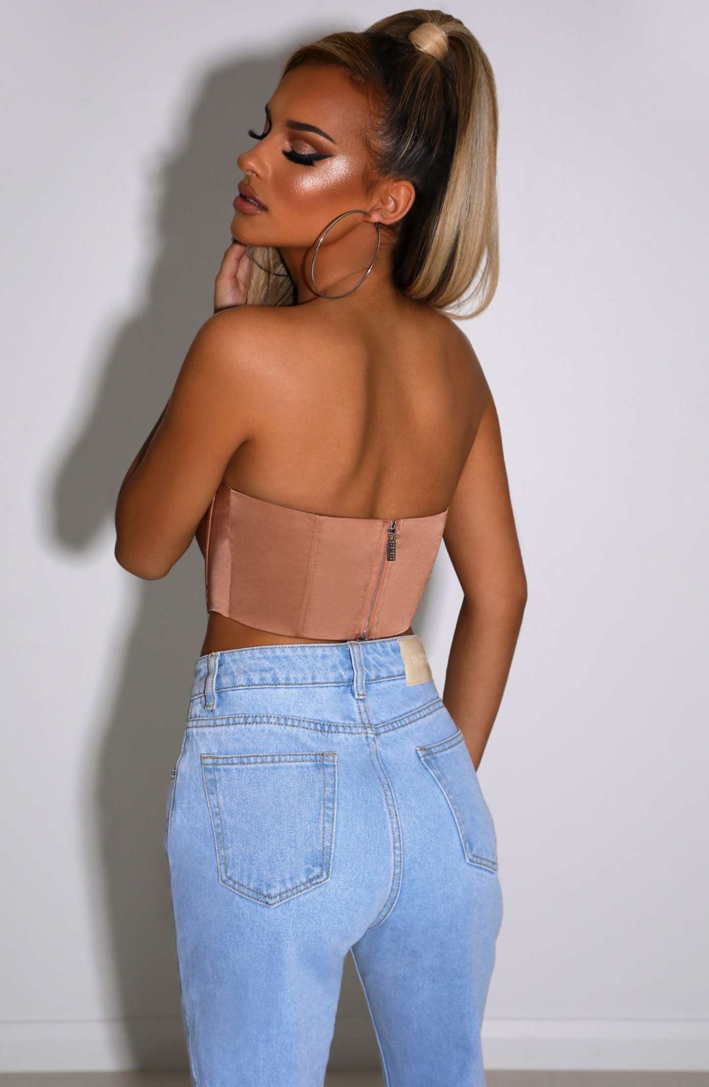 Arielle Corset - Bronze-My Top Dress.All Rights Reserved